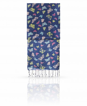 Палантин Женский S20-BUTTFLY/SLATE